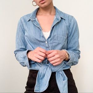 madewell / chambray button down